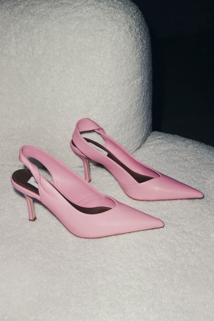 Floss pink adriana heel