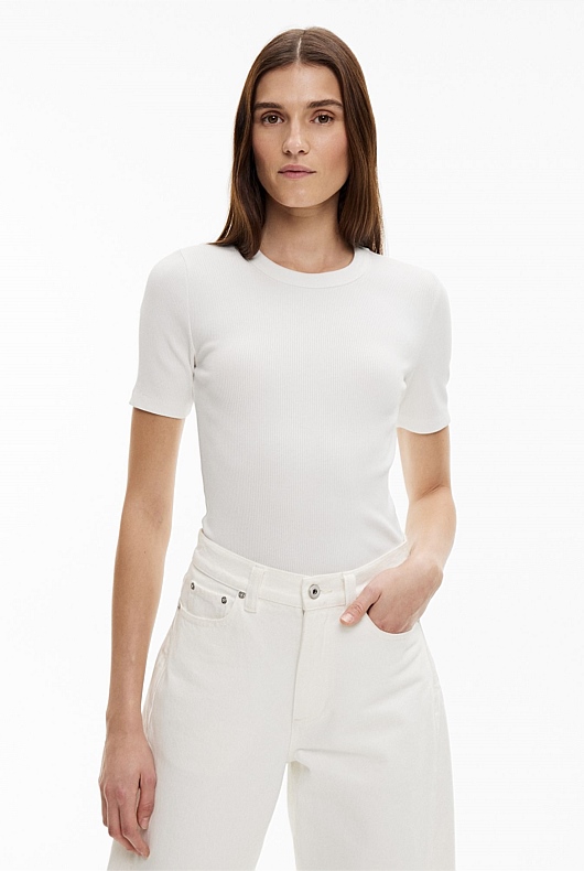 Crew Rib T-Shirt