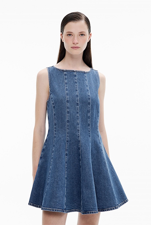 Denim Swing Dress
