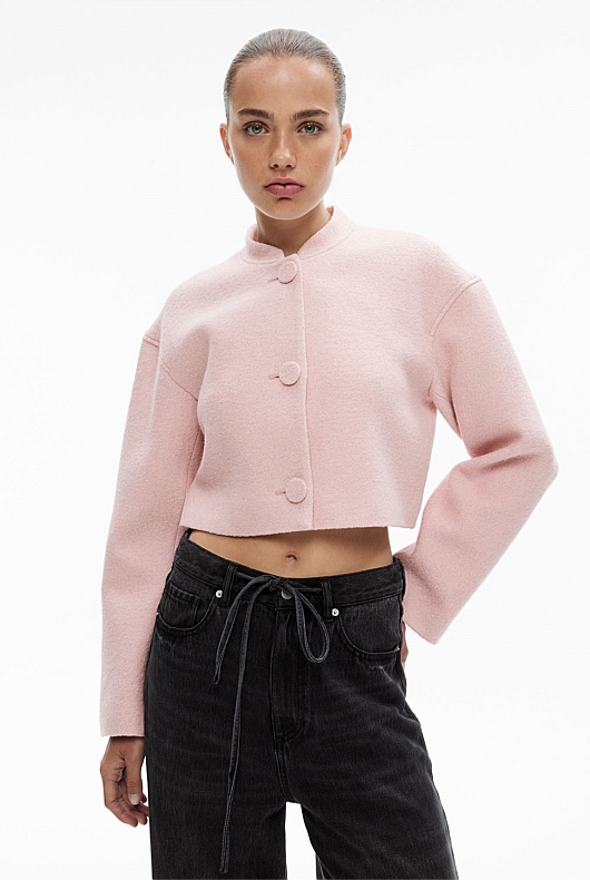 Three Button Bomber Jacket
