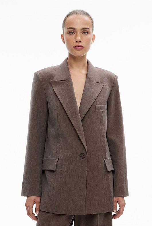 Stitch Detail Blazer