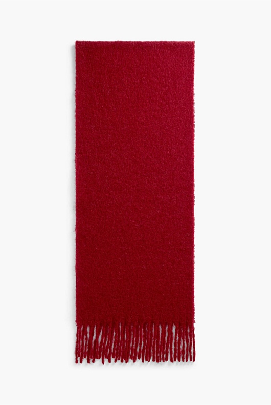 Woven Fringe Scarf