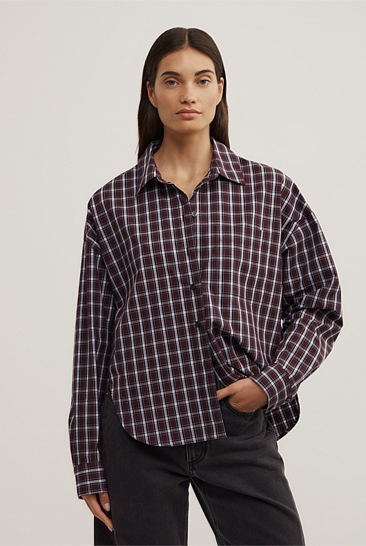 Curved Hem Shirt