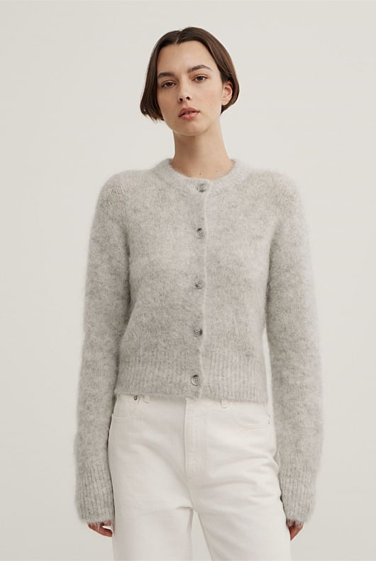 Fluffy Crew Cardigan