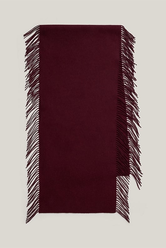 Fringe Wool Scarf