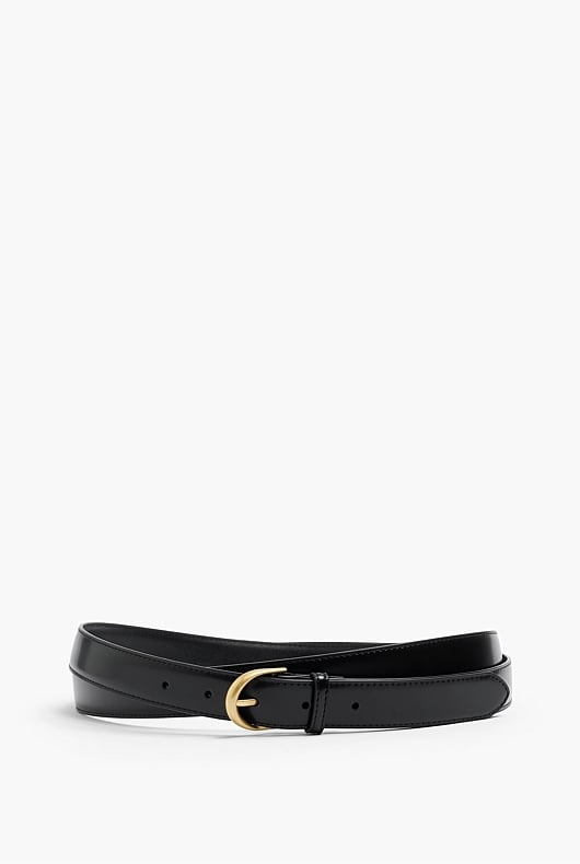 Double Wrap Belt in Black