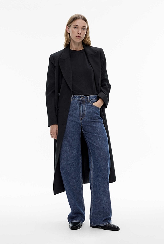 Indigo Slouch Jean - Women's Straight Leg Jeans | Witchery