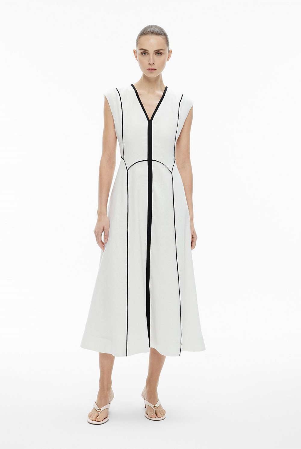chinese dress ladies Valina White Ruched Asymmetric Maxi Dress With Drape  Club L London