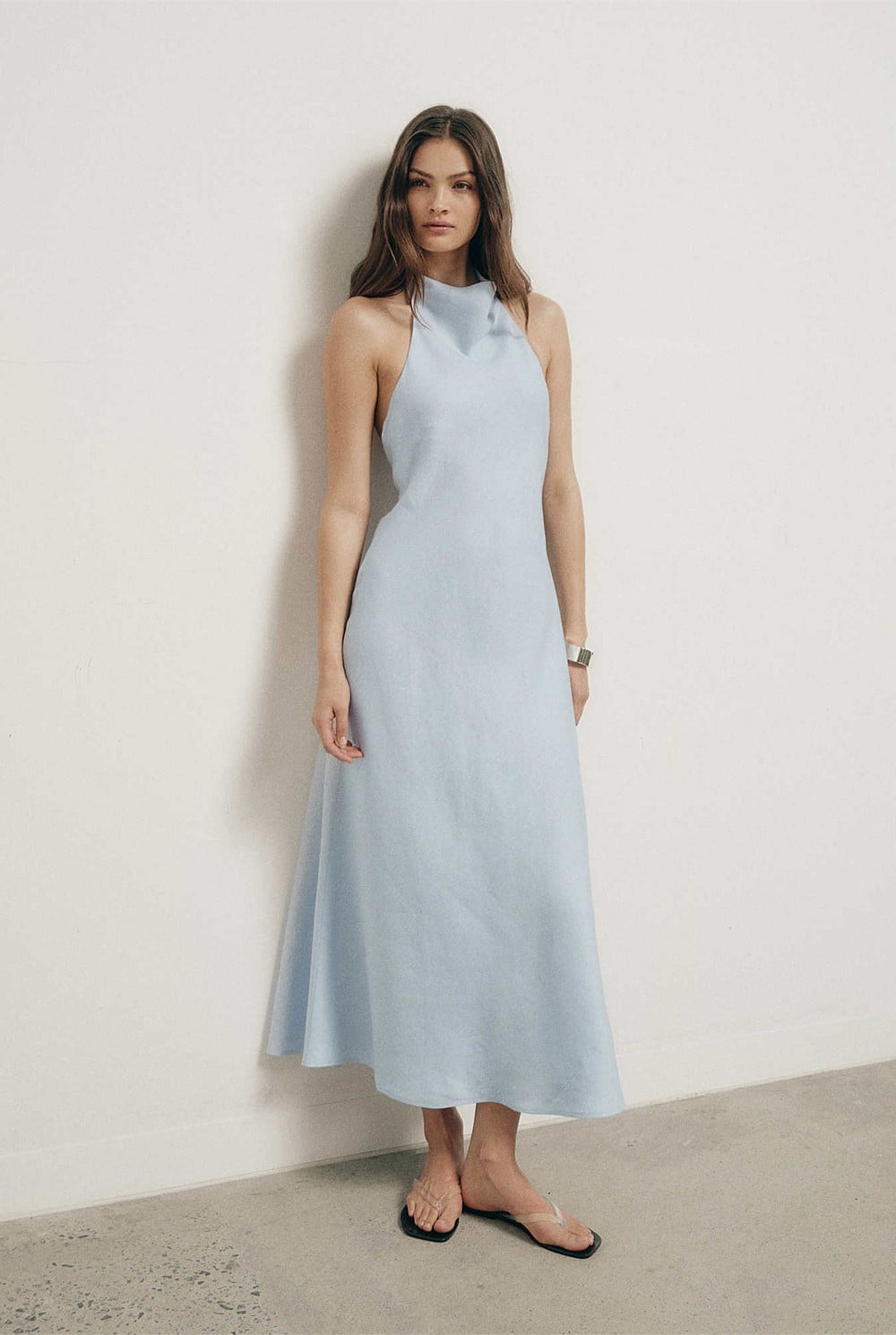 Halter Drape Dress Halter Drape Dress
