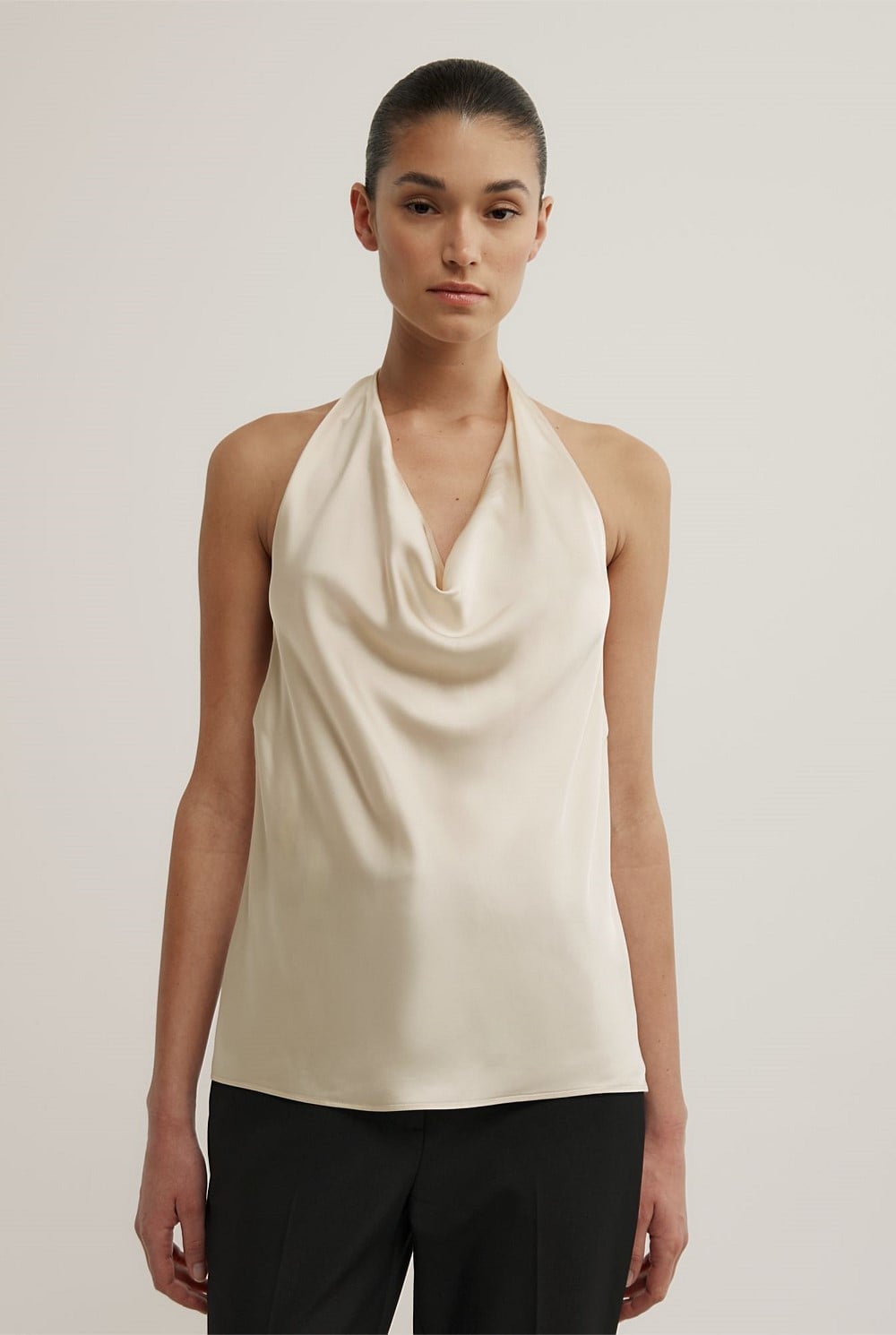 Vanilla Halter Neck Top - Women's Sleeveless Tops | Witchery