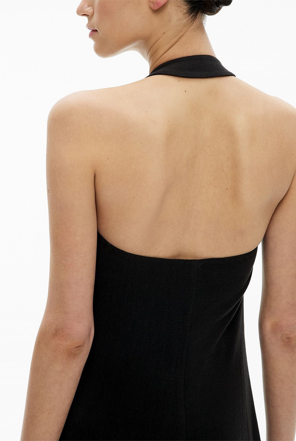 black jersey cowl neck dress Anarelle Black Satin Cowl-Neck Maxi Dress – Club L London