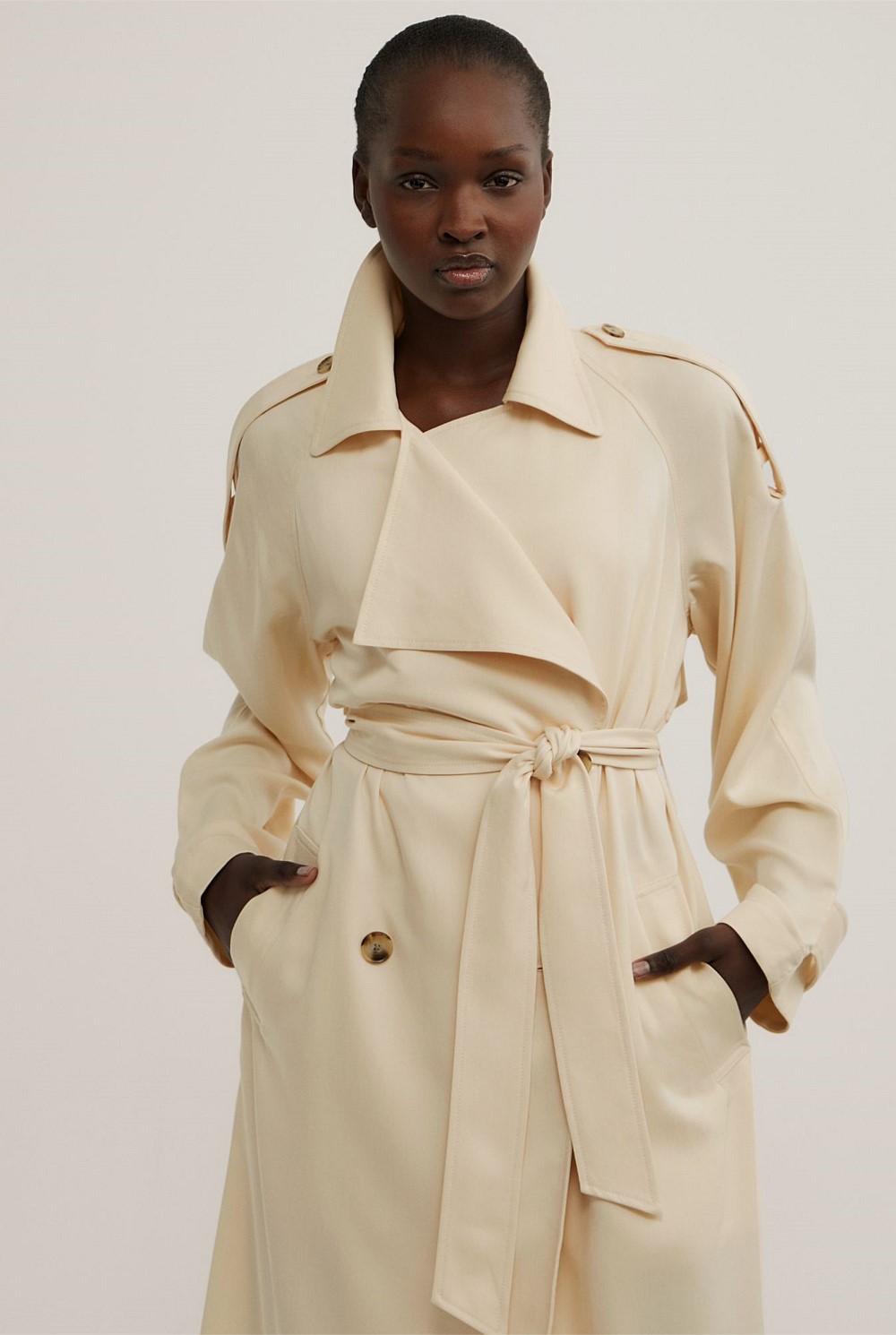 Butter Soft Trench Coat - Women's Jackets | Witchery